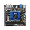 Материнская плата MSI E350IA-E45 <AMD Zacate-FT1 APU, AMD Hudson M1, 2*DDR3, PCI-E, SVGA, HDMI, SATA III, USB 3.0, GB Lan, mini-ITX Retail> (911-7592-235)