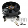 Вентилятор Titan DC-775K925Z/RPW1 Soc-775 Z-bearing PWM Push-pin