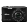 Фотоаппарат Nikon CoolPix S3100 черный 14Mp 5x 2.7" 720p 45Mb SDXC EN-EL19  (VMA711E1)