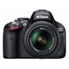 PhotoCamera Nikon D5100 KIT black 16,2Mpix 18-55VR 3" 720p SD Набор с объективомLi-Ion  (VBA310K001)
