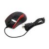 A4-Tech Optical Mouse <OP-400-Red&Black(2)> (RTL) USB 3btn+Roll
