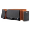Колонки деревянные Genius SW-HF 2.1 1800K , 50 W, RMS, silver, с микрофоном (SW-HF2.1 1800K)