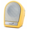 Колонки Genius  SP-i177, 2W, портативные, для ноутбука, iPod/iPhone/iPad, MP3/MP4 и компьютера,  yellow