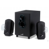 Колонки Genius  SW-2.1 370 black (8W RMS, 3.5mm mini jack, Volume control, 220v (31731067100)