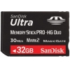 Карта памяти Memory Stick SanDisk 32Gb Ultra PRO-HG DUO (SDMSPDH-032G-U46)