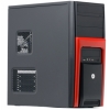 Корпус 3Cott 2151, ATX, Black-Red, 350W, USB/Audio