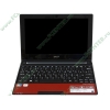 Мобильный ПК Acer "Aspire One D255E-N558Qrr" LU.SFR08.026 (Atom N550-1.50ГГц, 2048МБ, 320ГБ, GMA3150, LAN, WiFi, BT, WebCam, 10.1" WSVGA, W'7 S), красный 