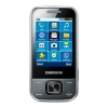 Мобильный телефон Samsung GT-C3752 серый металлик слайдер 2Sim 2.4 BT GSM900/1800 GSM1900 262144 MP3 40 3.2 FM mSD max16  (GT-C3752MAASER)