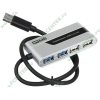 Разветвитель 2 порта USB3.0 + 2 порта USB2.0 STLab "U-640", внешн. (ret)