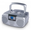 Аудиомагнитола Supra BB-CD101 серебристый 1.5Вт/CD/CDRW/MP3/FM(an)