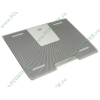Подставка для ноутбука 12-17" Cooler Master "NotePal Infinite R9-NBC-BWUA-GP" с воздушным охлаждением (1 вентилятор d90) + 4 порта USB2.0, серебр. 