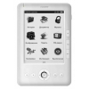 Электронная книга Digma e601 6 дюймов белая, чехол,  4Gb, fb2,djvu,pdf,txt,html,epub (E601 4G WHITE)