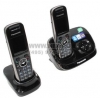 Panasonic KX-TG8522RUB <Black> р/телефон (2 трубки с ЖК диспл.,DECT, А/Отв)