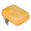 Чехол для фотокамеры Riva 7023 (PU) Digital Case yellow (flowers) (7023 PU YLWFL)