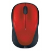 Мышь Logitech M235 wireless red (910-002497)