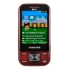 Мобильный телефон Samsung GT-C3752 красный слайдер 2Sim 2.4" BT  (GT-C3752WRASER)