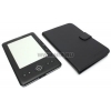 Digma E601 <Black> (6", mono, 800x600, FB2/PDF/DJVU/RTF/CHM/EPUB/JPG/BMP/MP3/OGG, FM Tuner, microSDHC, USB2.0)