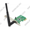ASUS <PCE-N10> Wireless LAN PCI-E Adapter (802.11b/g/n,  PCI-Ex1, 150Mbps)