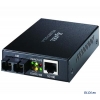 Медиаконвертер ZyXEL MC100FX-SC2-A Медиа-конвертер 100Base-TX в многомодовый оптический порт 100BASE-FX на расстояние до 2 км, SC-разъем