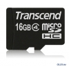 Карта памяти MicroSDHC 16GB Transcend Class4 (TS16GUSDHC4)