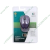 "Мышь" Logitech "Wireless Mouse M305" 910-002186, оптич., беспров., 2кн.+скр., фиолетово-черный, с рисунком (USB) (ret)