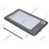 Wexler.Book<T5002 Black-Purple>(5"LCD,800x480,4Gb,TXT/PDB/HTML/PDF/FB2/EPUB/JPG/MP3/AVI,microSDHC,USB2.0,Li-Pol)