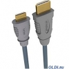 Кабель Belsis HDMI вилка - mini HDMI (type C) вилка с ф/фильтрами, длина 1.8 м, серия Sparks SG1143