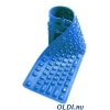 Клавиатура Gembird KB-109F-BL-RU, combo USB+ PS/2, гибкая, синий