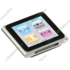 Плеер 16ГБ Apple "iPod nano" MC526LL/A, с FM-радио, серебр. (USB2.0) 