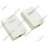 TRENDnet <TPL-401E2K> 500Mbps Powerline AV Adapter Kit(2 адаптера,  1UTP 10/100/1000Mbps)