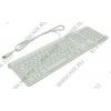 Клавиатура OKLICK Keyboard <560S> White <USB>  105КЛ+8КЛ М/Мед<575466>