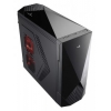 Корпус AeroCool 6-й элемент black/red w/o PSU ATX USB audio E-SATA (EN56519)
