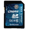 Карта памяти SDHC 32Gb Kingston Class10 G2 (SD10G2/32GB)