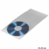 Конверты для CD/DVD, полипропилен, 100 шт., прозрачный, Hama 33810 (H-33810)