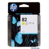 Картридж HP CH568A (№82) желтый 28мл Designjet 500/510