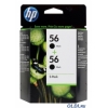 Картридж HP C9502AE (C6656AE в сдвоенной упаковке) черный DJ450C/5550