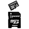 Флеш карта microSDHC 32Gb Class4 Transcend TS32GUSDHC4 + adapter