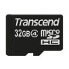 Флеш карта microSDHC 32Gb Class4 Transcend TS32GUSDC4 w/o adapter
