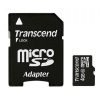 Флеш карта microSDHC 4Gb Class10 Transcend TS4GUSDHC10 + adapter