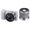 PhotoCamera Sony Alpha NEX-C3D kit silver 16,2Mpix 16/2,8 / 18-55 3" 720p SDHC Ком-т с объективамиNP-FW50  (NEXC3DS.CEE2)
