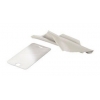 Пленка защитная Hama H-106616 Mobile Protect Mirror с зеркал.эффектом +салфетка для Apple iPhone 4
