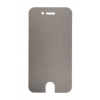 Пленка защитная Hama H-106617 Privacy серая защита от окружающих +салфетка для Apple iPhone 4
