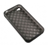Футляр Hama H-104597 TPU серый силикон/пластик с текстурой вафли для Apple iPhone 4