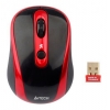 Мышь A4 G7-250NX-2 V-Track Wireless black + red USB