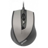 Мышь A4 V-Track Padless N-600X-2 серый оптическая (1600dpi) USB (3but)