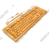 Клавиатура Kreolz KS78U Wooden <USB> 104КЛ,  корпус из бамбука