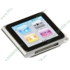 Плеер 8ГБ Apple "iPod nano" MC525ZP/A, с FM-радио, серебр. (USB2.0) 