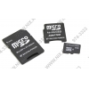 Silicon Power <SP008GBSTH004V30> MicroSDHC Memory Card 8Gb Class4 + microSD-->SD + microSD-->miniSD Adapters