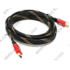 Кабель VCOM  HDMI to HDMI (19M -19M) 1.8м, плоский