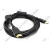 VCOM <VHD6020-1.8м> Кабель HDMI to HDMI (19M -19M)  1.8м 2 фильтра